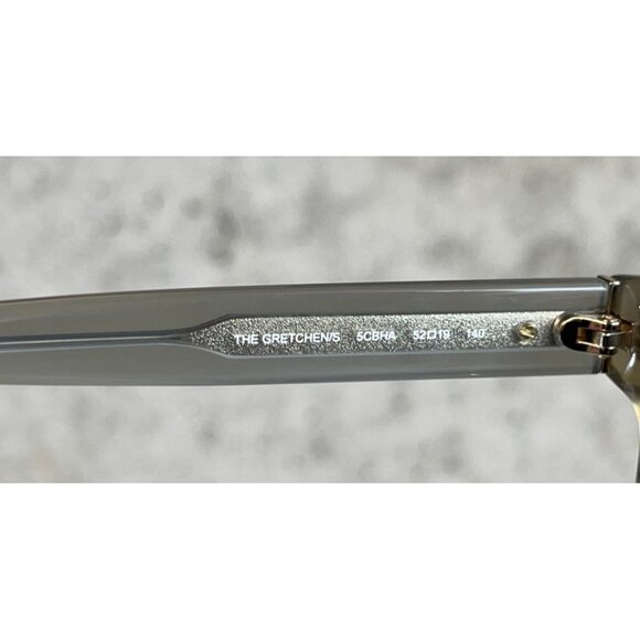 Bobbi Brown THE GRETCHEN/S 5CBHA Gray Brown Gold Square Sunglasses 52-18-140 - Picture 8 of 8